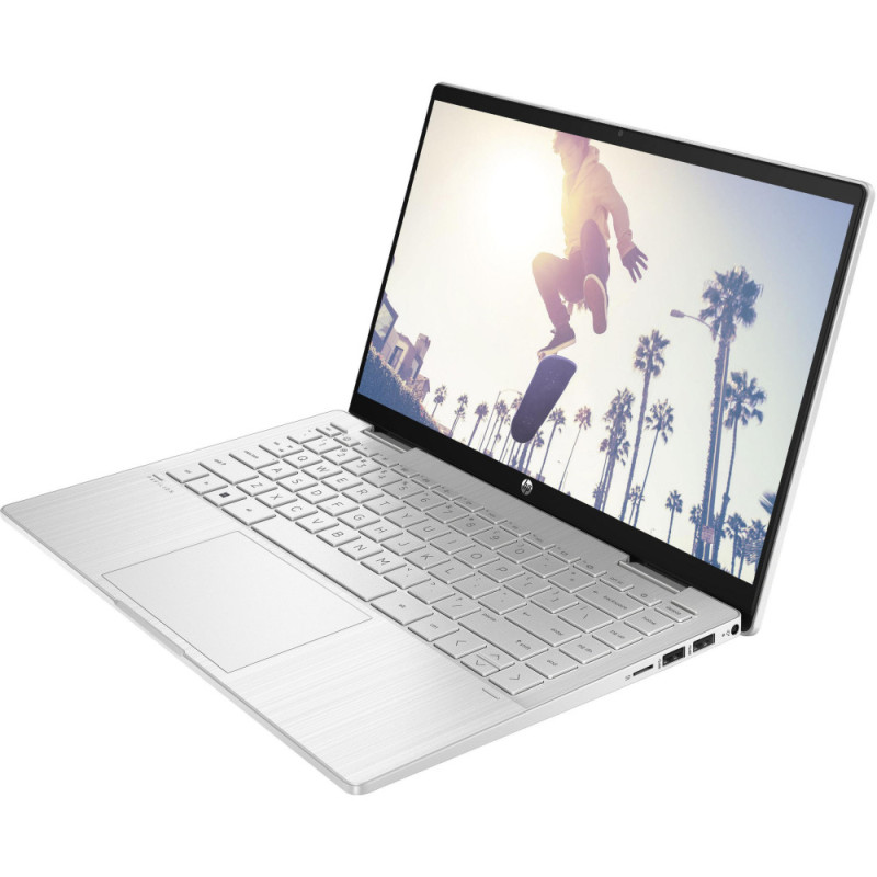HP Notebook Pavilion x360 14-ek2002ua 14  FHD IPS Touch, Intel 7-150U, 16GB, F1024GB, UMA, DOS, silver (AQ8P0EA)