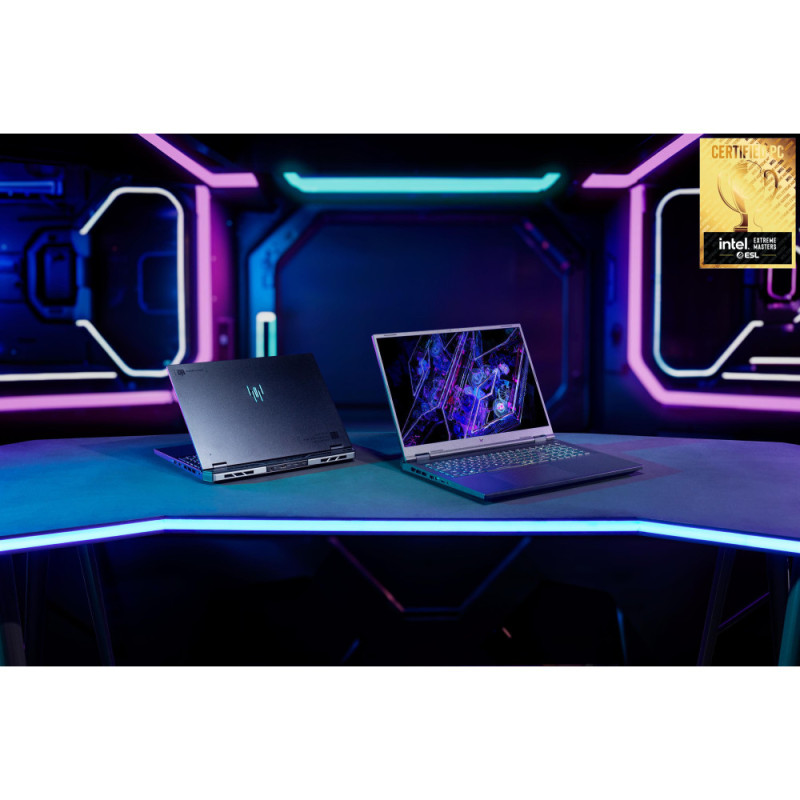 Acer Ноутбук Predator Helios Neo 18 PHN18-71 18" WUXGA IPS, Intel i5-14450HX, 16GB, F1TB, NVD4060-8, Lin, черный (NH.QS0EU.005)
