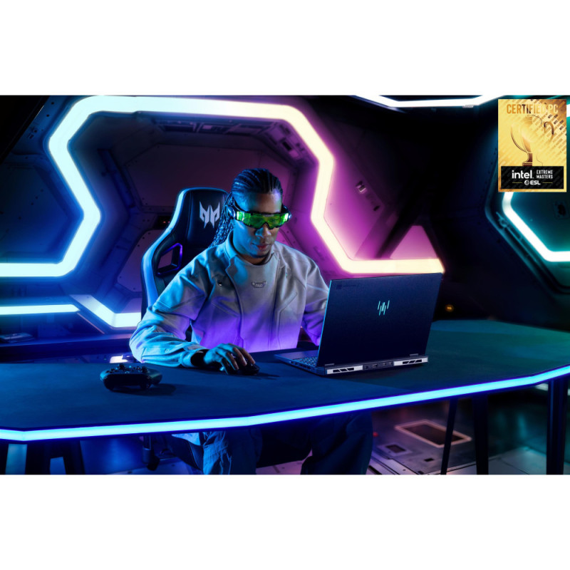Acer Ноутбук Predator Helios Neo 18 PHN18-71 18" WUXGA IPS, Intel i5-14450HX, 16GB, F1TB, NVD4060-8, Lin, черный (NH.QS0EU.005)