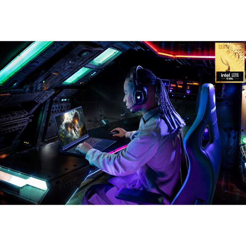 Acer Ноутбук Predator Helios Neo 18 PHN18-71 18" WUXGA IPS, Intel i5-14450HX, 16GB, F1TB, NVD4060-8, Lin, черный (NH.QS0EU.005)
