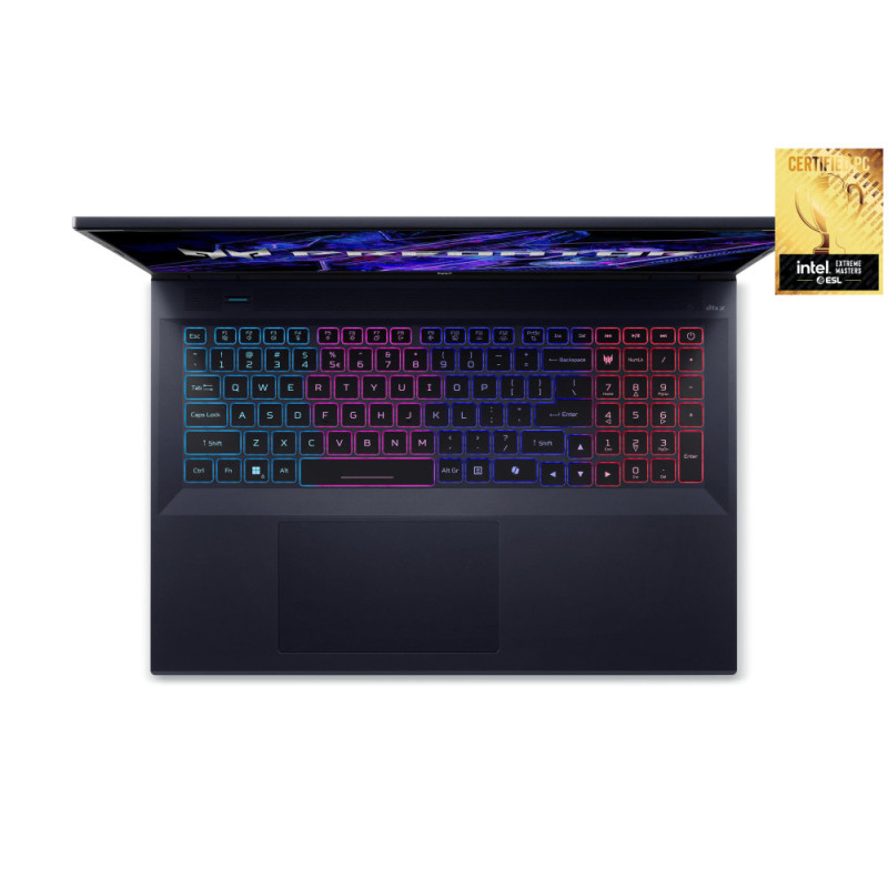 Acer Ноутбук Predator Helios Neo 18 PHN18-71 18" WUXGA IPS, Intel i5-14450HX, 16GB, F1TB, NVD4060-8, Lin, черный (NH.QS0EU.005)