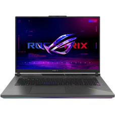 ASUS Ноутбук ROG Strix 18 G814PM-S9024 18" WQXGA IPS, AMD R9-8940HX, 16GB, F1TB, NVD5060-6, NoOS, Серый (90NR0L28-M00150)