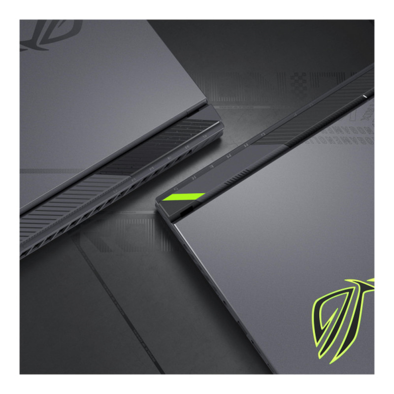 ASUS Ноутбук ROG Strix 18 G814PM-S9024 18" WQXGA IPS, AMD R9-8940HX, 16GB, F1TB, NVD5060-6, NoOS, Серый (90NR0L28-M00150)