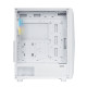 2E Gaming PC case Aruba G3313W, without PSU, 1xUSB3.0, 2xUSB2.0, 5x120mm ARGB, VGA 300mm, LCS ready, HUB, TG Side Panel, ATX, white (2E-G3313W)