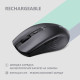 2E Mouse MF270 Silent Rechargeable WL Black (2E-MF270WBK)