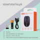 2E Mouse MF270 Silent Rechargeable WL Black (2E-MF270WBK)