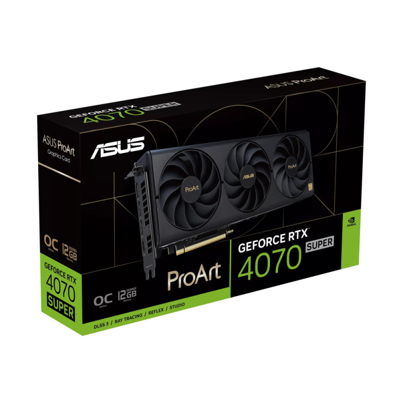 ASUS GeForce RTX 4070 SUPER 12GB GDDR6X PROART OC PROART-RTX4070S-O12