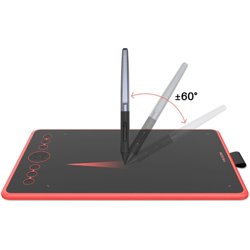 Huion Графічний планшет Huion Inspiroy Ink H320M, Coral red