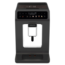 Krups Coffee machine Evidence One, 2.3L, auto capuchino maker, ОLED диспл, auto recipe-17, my recipe, graphite (EA895N10)