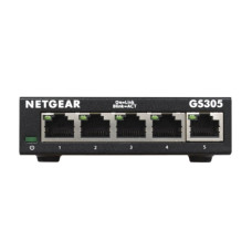NETGEAR Коммутатор GS305 5xGE, неуправляемый (GS305-300PES)