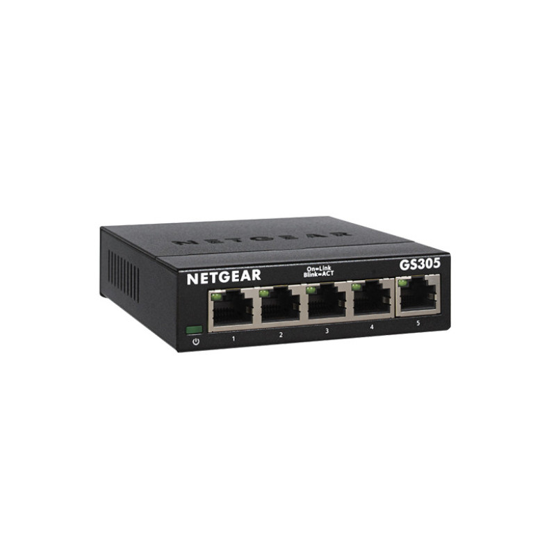 NETGEAR Коммутатор GS305 5xGE, неуправляемый (GS305-300PES)