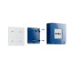 Ajax Wireless wall button for manual fire alarm activation for residential premises Manual Call Point, jeweler, wireless, blue (000044793)