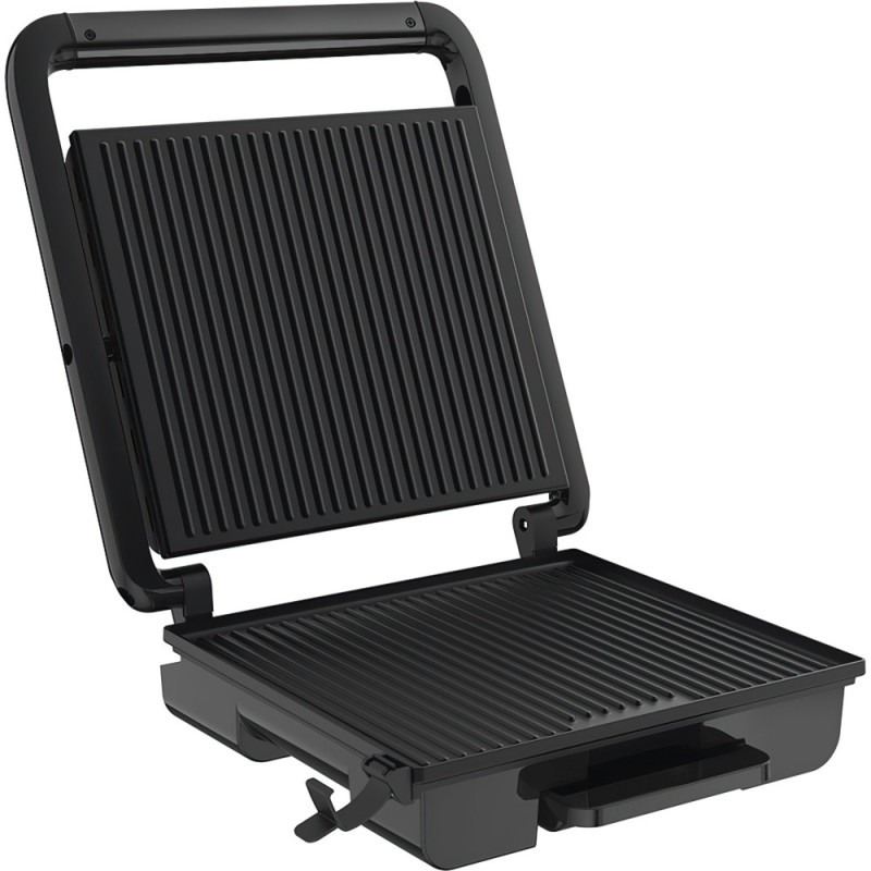 Tefal grill clamping Grill Inicio, 2000W, temp. regimes-3, 180degrees opening, metal, black (GC242832)