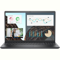 Ноутбук Dell Vostro 3530 (N0097PVNB3530UA_UBU); 15.6" FullHD (1920x1080) WVA LED матовый 120 Гц , Intel Core i7-1355U (1.7 - 5.0 ГГц) , RAM 16 ГБ , SSD 512 ГБ , Intel Iris Xe Graphics , без ОП , Wi-Fi , BT , LAN , веб-камера , Linux , 1.66 кг , черный , подсветка клавиатуры , сканер отпечатков пальцев