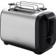 Tefal Тостер Subito 1100Вт, розморожування, щипці, нерж. сталь, чорний (TT5S1DE0)