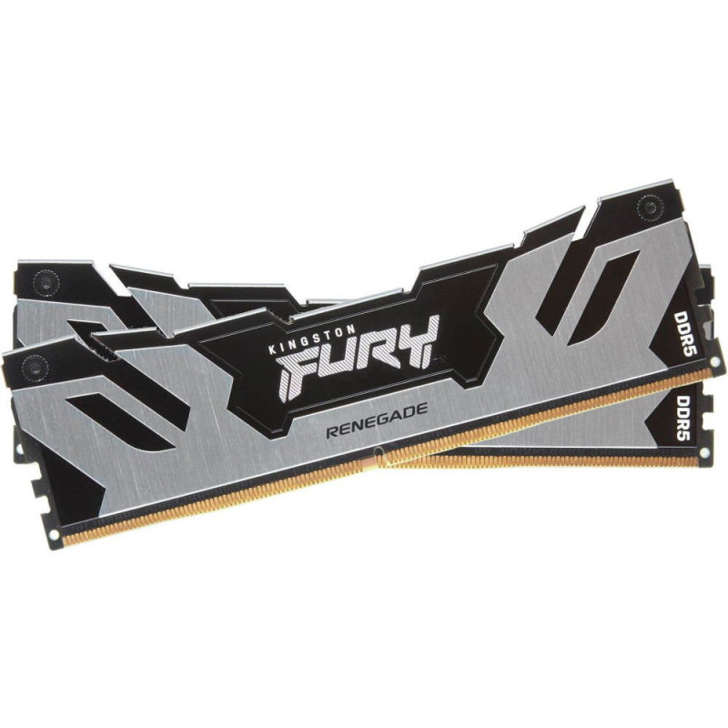 Kingston Memory DDR5 32GB KIT (16GBx2) 7200 FURY Renegade XMP Silver (KF572C38RSK2-32)