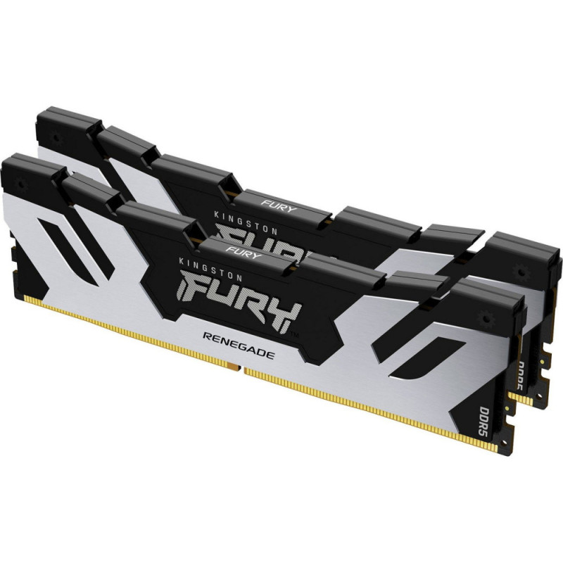 Kingston Memory DDR5 32GB KIT (16GBx2) 7200 FURY Renegade XMP Silver (KF572C38RSK2-32)