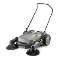 Karcher Підмітальна машина професійна KM 70/20 C 2SB ручна захват 98см контейнер 45л 22кг (1.517-131.0)