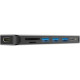 Порт-репликатор Silicon Power Docking Station USB-C 7-in-1 Boost SU20 Silver Aluminum (SPU3C07DOCSU200G)