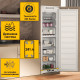 Whirlpool Freezer built-in, 177x54х54.5, 209L, А++, NF, inv., white (WHSD18F013D1)