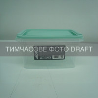 ARDESTO Контейнер для зберігання харчових продуктів ARDESTO Fresh 1.2л, пластик, прямокутна, блакитний (AR1304B)