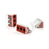 Соединитель кабеля 3-pin аналог WAGO K773-173, 50штпак Voltronic (K773-173/50)