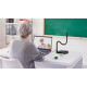 AVER Document camera U50+, 4K, А3, 16X digital zoom, 8 MP, LED Lamp, mic, USB, black (40AAPF03-BF5)
