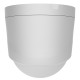 Ajax IP Wired Camera TurretCam HL white, 8MP, 4mm, hybrid illumination IR 35m, white LED 50m, PoE, True WDR, IP65, IR 35m, audio, viewing angle 75°–85°, turret, white (000059520)