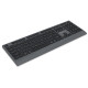 Клавиатура REAL-EL RK-715W Wireless/Bluetooth Black/Gray (EL123100051)