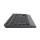 Клавиатура REAL-EL RK-715W Wireless/Bluetooth Black/Gray (EL123100051)