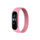 Ремешок для фитнес браслета BeCover Elastic Nylon Style для Xiaomi Mi Smart Band 5/6 (Size M) Pink (706152)
