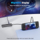 Концентратор Ugreen USB-C to HDMI + 2xUSB 3.2 + USB-C 3.2 + RJ45 + PD CM512 gray (45000)