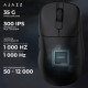 Мишка Ajazz AJ179P MC Charging Dock Wireless/Bluetooth/USB Black (AJ179P-MC-B)