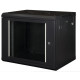 Шкаф настенный Hypernet 4U 19" 600x450 (PL-WMNC-4U-BLACK)
