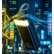 Батарея универсальная HOCO 30000mAh Plentiful 22.5W, built-in cables, LED, Black (DB58 / 715030)