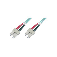 Оптический патчкорд Digitus SC/UPC-SC/UPC, 50/125, MM, OM3, duplex, 2м (DK-2522-02/3)