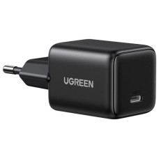 Зарядний пристрій Ugreen X513 USB-C PD30W QC4.0 GaN black (65007)