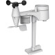 Sencor meteorological station, in/out measurement, CR2032x1+AAx3, temperature, humidity, time, weather forecast, atm. pressure, wind speed (SWS9400)