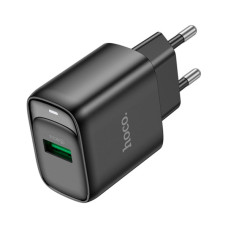 Зарядное устройство HOCO C140A Smart USB QC3.0 Black (6942007627788)