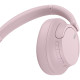 Sony WH-CH720N Headphones Over-ear BT 5.2, ANC, SBC, AAC, Wireless, Mic, Pink (WHCH720NP.CE7)
