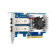 QNAP Мережева карта Dual-port SFP+ 10GbE Gen3 x8 (Broadcom BCM57412) (QXG-10G2SF-NXE)
