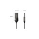 Bluetooth трансмиттер Ugreen Bluetooth 5.0 Aux with mic CM309 UGREEN Black (70601)