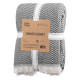 ARDESTO Summer blanket 140х190cm, 100% cotton, black (ART0915SL)