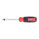 Milwaukee screwdriver, 27 bits, two-component handle, (Hex, PH, SL, PZ, Torx), CrV steel (4932492808)