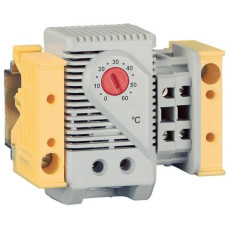 ZPAS Термостат 220V, AC, 6А, розмикаючий, на DIN рейці, для обігрівача (WN-0201-01-00-000/A)