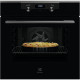 Electrolux Духова шафа Electrolux електрична, 72л, A+, пара, дисплей, конвекція, телескопічні напрямні, чорний (KODEH10H)