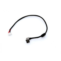 Разъем питания ноутбука с кабелем для Lenovo PJ390 (5.5mm x 2.5mm), 4-pin, 25 см Универсальный (A49037)