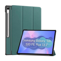 Чехол для планшета BeCover Smart Case Samsung Galaxy Tab S10 FE Plus (SM-X620/SM-X626) 13.1" Dark Green (713383)