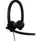 Наушники Logitech H570e Corded for Business Stereo Teams USB-C Black (981-001431)