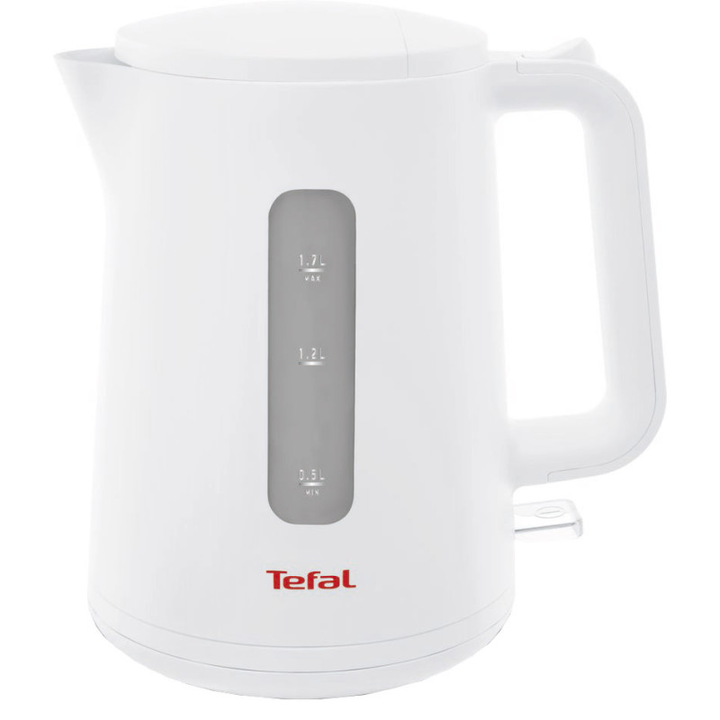 Tefal electric kettle Element, 1.7L, plastic, white (KO200130)